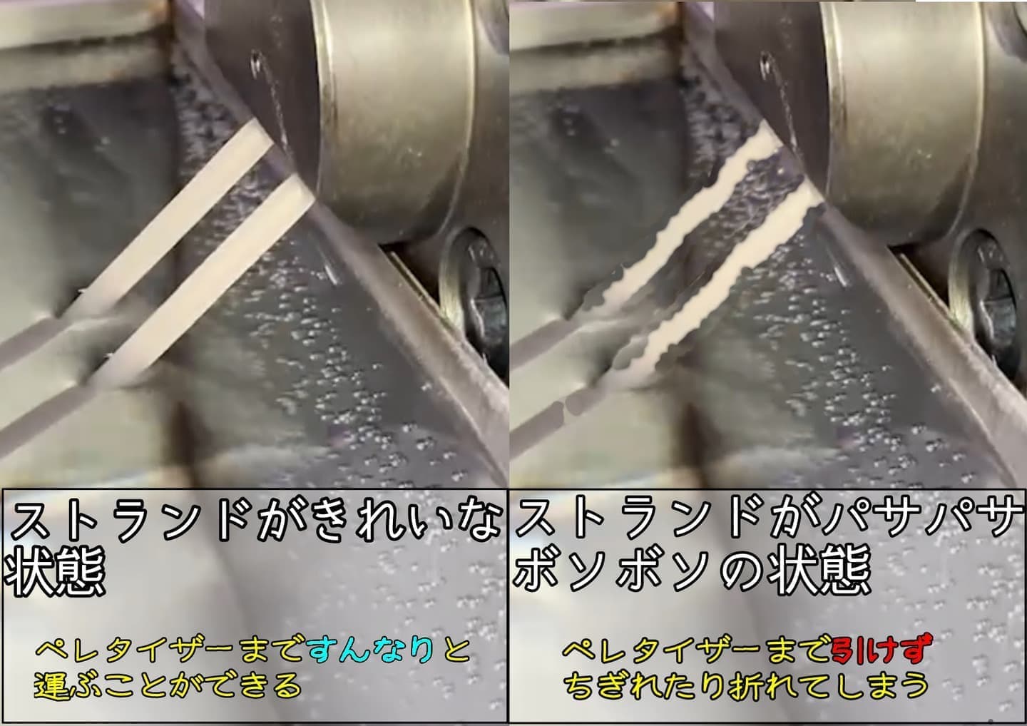 添加剤・フィラーの高充填画像