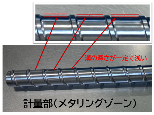 スクリュー 軽量部