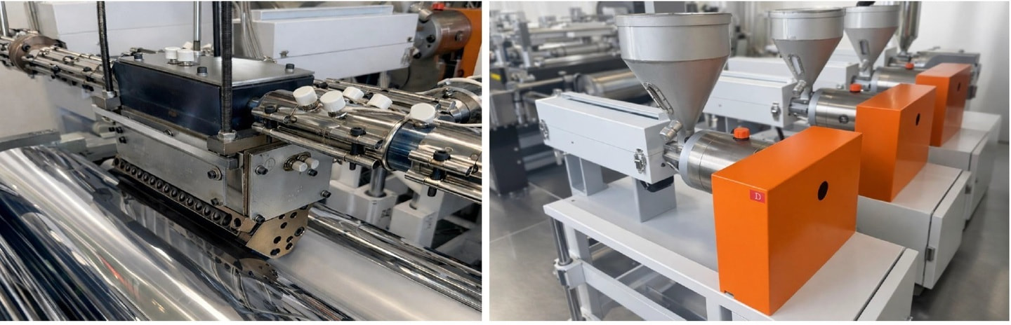 共押出多層フィルム試作