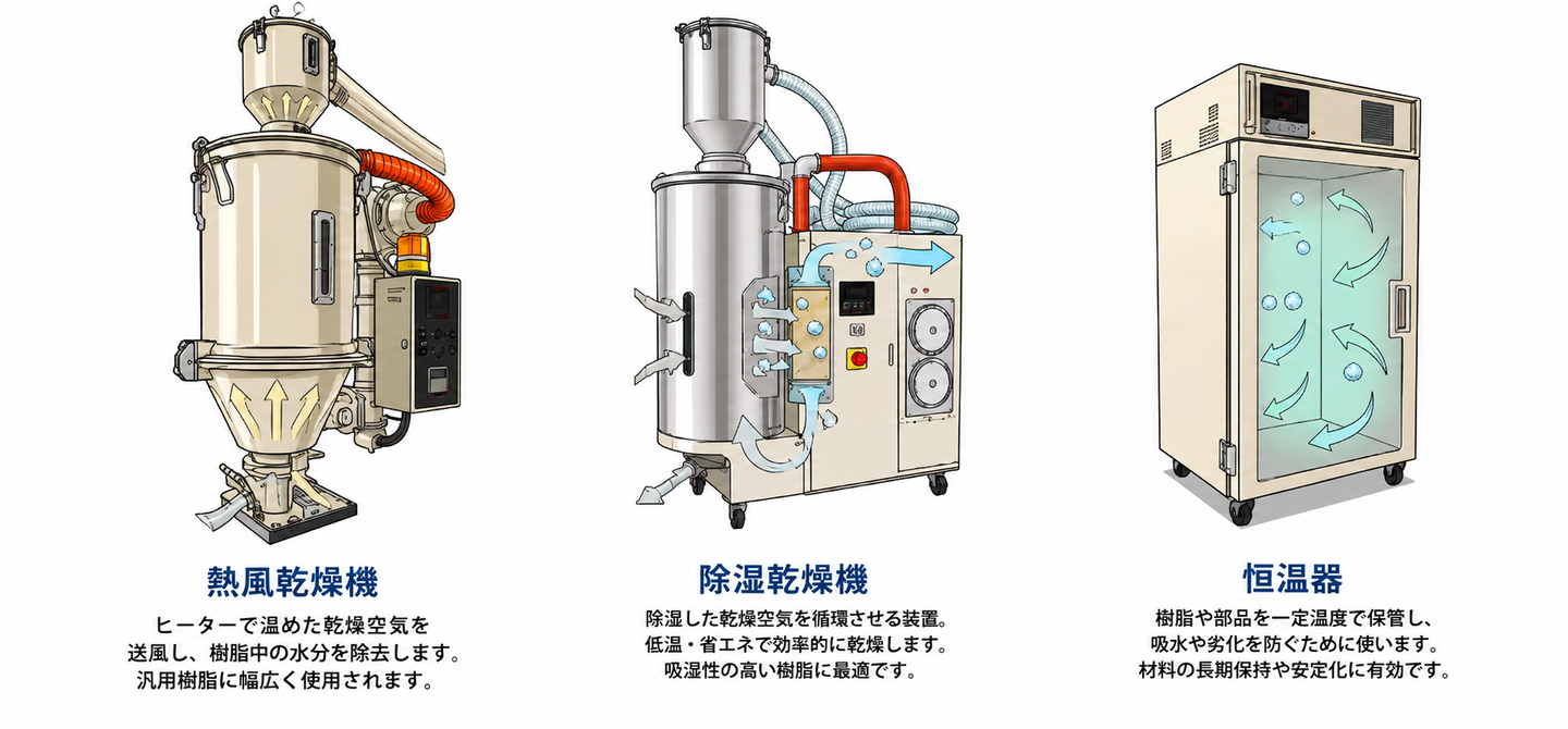 乾燥機一覧図